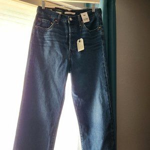 Levi's Ribcage Straight Ankle Jeans Size 30W 27L